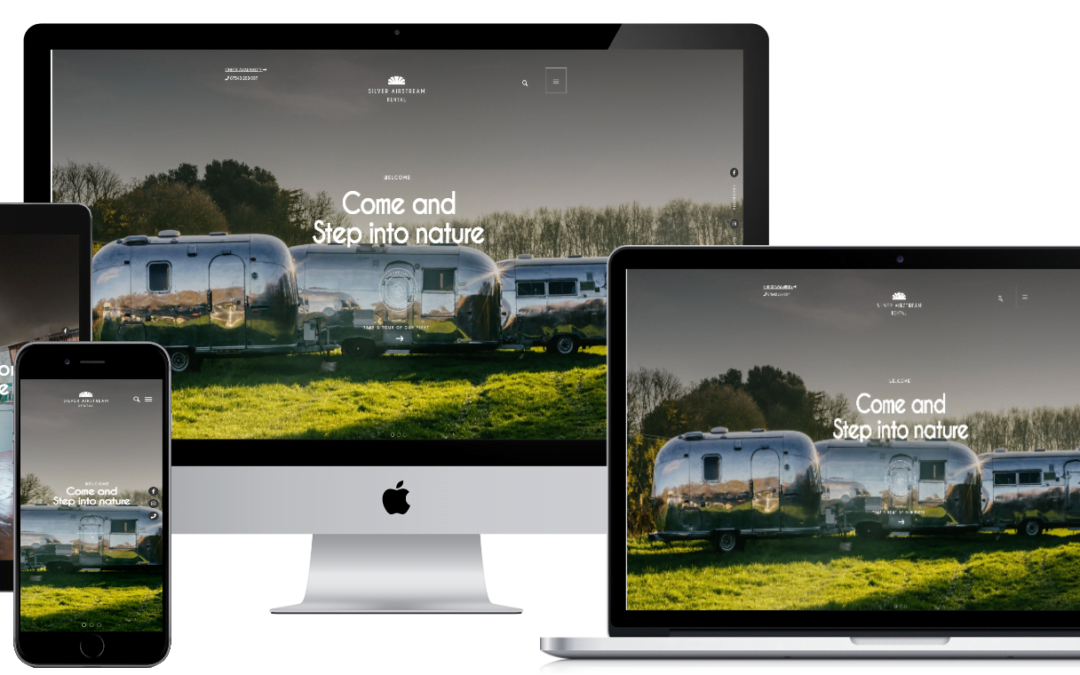 Silver AirStream Glamping